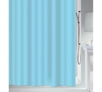 MSV, Rideau de Douche en Polyester Imperméable, Design Élégant et Moderne, Idéal, Dimensions 180x180cm, Couleur Bleu, Accessoire de Salle de Bain, Vinyle, 180 x 180 cm