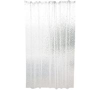 MSV Rideau de Douche EVA Galway 180x200cm QUALITÉ Premium Transparent -Anneaux Inclus