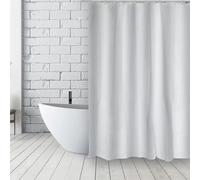 MSV Rideau de Douche Français Polyester 180x200cm Marianne Blanc