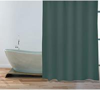 MSV Rideau de Douche Polyester 180x200cm Gris Foncé