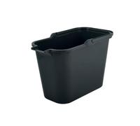 MSV Seau rectangulaire 12L PP Gris