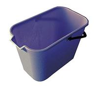 MSV Seau rectangulaire PP 14L Bleu