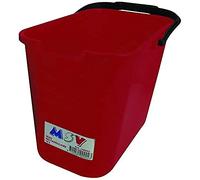 MSV Seau rectangulaire PP 14L Rouge
