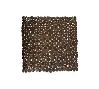 MSV 140893 Galets Tapis à Douche Chocolat