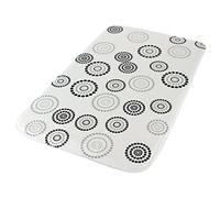 MSV, Tapis de Bain, Accessoire de Salle de Bain en Microfibre Doux et Absorbant, Design Multicolore, Idéal pour Salle de Bain, Confort et Élégance, Dimensions 45 x 75 cm, Multicolore