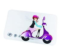 MSV Tapis de Bain Acrylique Jane 45x75cm Multicolor