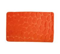 MSV Tapis de Bain Galets, Orange, 50 x 80 cm