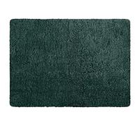 MSV - Tapis de Bain Microfibre - 40 x 60 cm - Vert Foncé - Confort Douillet - Absorption Rapide - Idéal pour Salle de Bain - Facile à Entretenir - Séchage Rapide