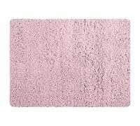 MSV - Tapis de Bain Microfibre - 50 x 70 cm - Rose Pastel - Confort Douillet - Absorption Rapide - Idéal pour Salle de Bain - Facile à Entretenir - Séchage Rapide