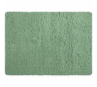 MSV - Tapis de Bain Microfibre - 50 x 70 cm - Vert Basilic - Confort Douillet - Absorption Rapide - Idéal pour Salle de Bain - Facile à Entretenir - Séchage Rapide