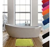 MSV Tapis de Bain Microfibre 50x70cm Vert Anis