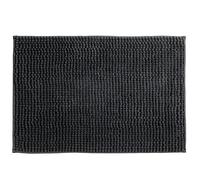 MSV Tapis de Bain Microfibre Chenille 50x80cm Gris Foncé