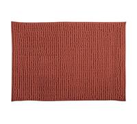 MSV Tapis de Bain Microfibre Chenille 60x90cm Terracotta