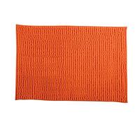 MSV Tapis de Bain Microfibre Chenille 50x80cm Orange