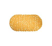 tapis antidérapant fond de baignoire pvc 35x68cm safran