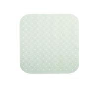 MSV Tapis Fond de douche antidérapant Caoutchouc CLASS 54x54cm Blanc