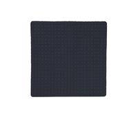 MSV Tapis Fond de Douche antidérapant Caoutchouc Quadro 54x54cm Noir