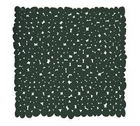 MSV Tapis Fond de Douche PVC Galets 53x53cm Vert Foncé