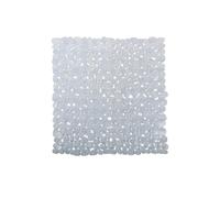 MSV France – Tapis fond de douche – 53 x 53 cm – Galet transparent