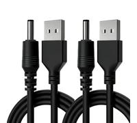 Msvueioe Lot de 2 câbles de charge compatibles avec Womanizer Pro40, W500, 2Go, avec connecteur à 2 aimants, câble de rechange USB portable de 5 m