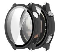 Msvueioe Lot de 2 coques avec protecteur d'écran en verre trempé compatible avec OnePlus Watch Lite, protection complète en polycarbonate rigide pour OnePlus Watch Lite