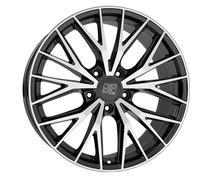 MSW 44 Cerchi Alliage Pour Volvo EX30 20" 8,5J 5X108 ET40 73 GLOSS BLACK FULL