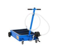 MSW Bac de vidange d'huile mobile - 55 l - Pompe manuelle MSW-WOT-50