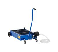MSW Bac de vidange d'huile mobile - 65 l - Pompe manuelle MSW-WOT-56