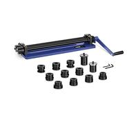 MSW Bordeuse Moulureuse MSW-RM18S (7 Paires De Molettes, Tôle D'Acier ≤ 1,21 mm, Tôle D'Aluminium ≤ 1,8 mm, Col-De-Cygne 440 mm)