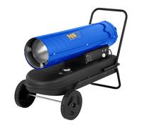 MSW Chauffage soufflant chantier - Diesel - avec chariot - 50 kW - 56 l MSW-TW-DH-50000
