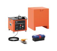 MSW Cintreuse fer à béton - électrique - épaisseur de pliage 25 mm - 0 - 180° - pédale MSW-RBM-250