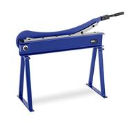 MSW Cisaille À Levier Pour Tôle Plastique Manuelle Avec Piétement HS800 (Tôles ≤ 1,5 mm, Acier Et Acier Outil, Largeur utile: 800 mm)