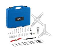 MSW Coffret D'Outils Pour Embrayage SAC Centreur Centrage Kit À Compensation Automatique D'Usure Rattrapage De Jeu MSW-ETT-14 (Outillage Automobile Professionnel, 38 Pièces, Acier, Mallette Comprise)