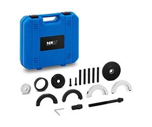 MSW Coffret Extracteur De Roulement De Roue Kit Arrache Moyeu MSW-SPS-25 (VW T5, VW Touareg, Pour Roulement Et Moyeu, Acier, Mallette De Transport)