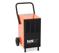 MSW Déshumidificateur de chantier - 55 l / 24 h - 62 m² - 500 m³/h - poignée et 2 roues MSW-DEH-V1 A55