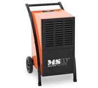 MSW Déshumidificateur de chantier - 60 l / 24 h - 80 m² - 750 m³/h - poignée et 2 roues MSW-DEH-V2.1 E60