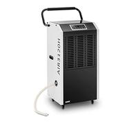 MSW Déshumidificateur Professionnel 138 l/jour Surfaces 230 m² Air Brassé 1129 m3/h avec Poignée Séchoir de chantier Absorbeur d'humidité Électrique Industriel Cave et Garage