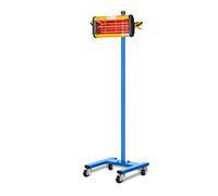 MSW IR-DRYER1000 Sécheur Infrarouge Lampe Infrarouge Carrosserie Peinture (1100 W, 1 Émetteur, 40-100 °C, Surface Sèche 800 x 500 mm, Minuterie 1-60 min)
