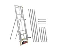 MSW Monte-matériaux 10 m jusqu'à 200 kg Version Verticale également pour toits Plats - Monte-Charge de Chantier Monte-tuiles Échelle Monte-Charge Lève-tuiles