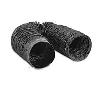 MSW Motor Technics Tuyau De Ventilateur Flexible Pour Ventilateur Extracteur De Chantier MSW-IBFD-05 (5 m, Ø 400 mm, Nylon & PVC, Noir, Très Flexible)