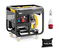 MSW MSW-AVR 8500F MAX EURO5 Groupe électrogène diesel 8500 W 30 L 230/400 V mobile AVR Euro 5 Groupe électrogène Groupe electrogene diesel