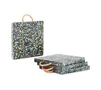 MSW MSW-CP-400-12 Plaques De Calage 40 x 40 x 4 cm Charge Maximale De 12 000 kg Lot De 4 Plaques De Calage Grue Plaques De Calage Nacelle