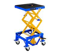 MSW MSW de MHB de Scène de 135 Pro Ciseaux nasselle élévateur moto de travail pour moto Pelle (avec roulettes, 135 kg)