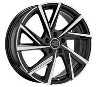 MSW Wheels Jante en alliage MSW 80-5 7,5Jx18 5x112 ET44 CB66,6 Noir brillant