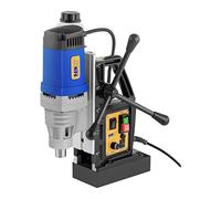 MSW Perceuse Magnétique Carotteuse Fraiseuse Colonne Électro-Aimant MSW-MD32-PRO (1.380 W, 600 U/min, Ø Carottage max. 35 mm,Profondeur max. 50 mm, Arbre Weldon 19 mm)