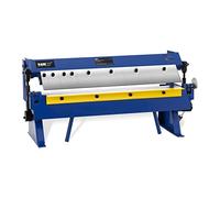 MSW Plieuse Manuelle Tôle Pliée Pliage À Main Métal Atelier D'Établi Segment Machine MSW-PBR-610 (Largeur utile 610 mm, 0-135°, Ouverture 20 mm, Épaisseur max. 1 mm, Pose Au Sol Ou Sur Un Établi)