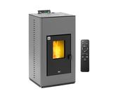 MSW Poêle à granulés hydro - 20 kW - pour 380 m³ / 25 L d'eau MSW-PLT-W20