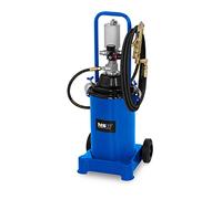 MSW Pompe À Graisse Pneumatique Professionnelle Appareil Graissage Lubrification Pro-G 12M (12 L, 300-400 Bars, Compression 50:1, Débit 0,85 l/Min)