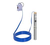 MSW Pompe immergée -70 mm / 2,75'' - 3800 l/h - 250 W - 20 m de câble / 26 m de hauteur d'élévation - Inox MSW-SPP32-025