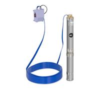 MSW Pompe immergée - 95 mm / 3,75'' - 6000 l/h - 750 W - 20 m de câble / 72 m de hauteur d'élévation - Inox MSW-SPP44-075